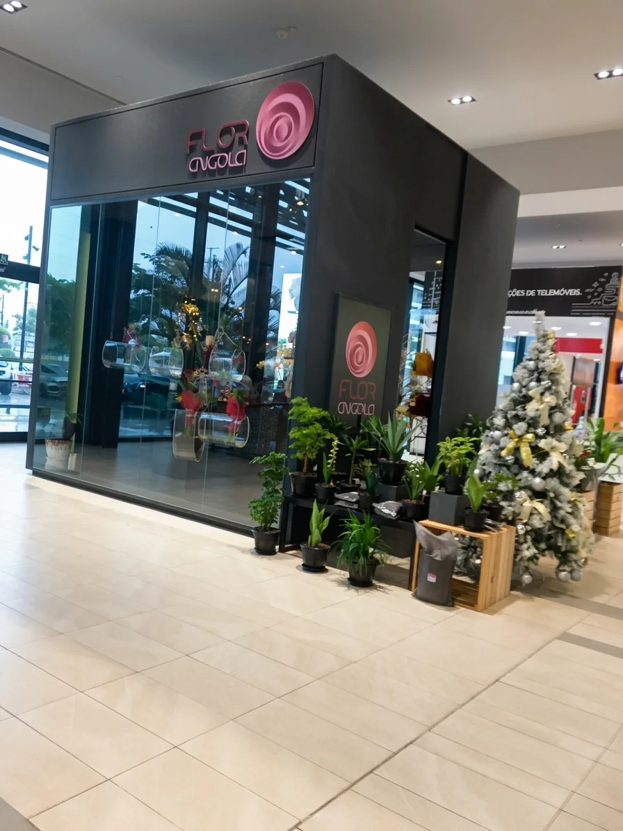 Loja com estrutura metálica no Shopping Avennida
